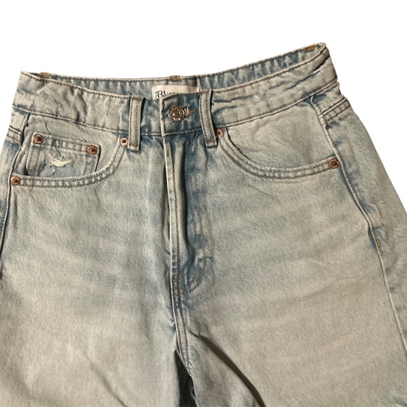 Womens Zara Jean Shorts Size 4 - Picture 2 of 4